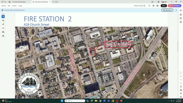 City Council Approves Reconstruction Plan for Antiquated Fire Station in Galveston