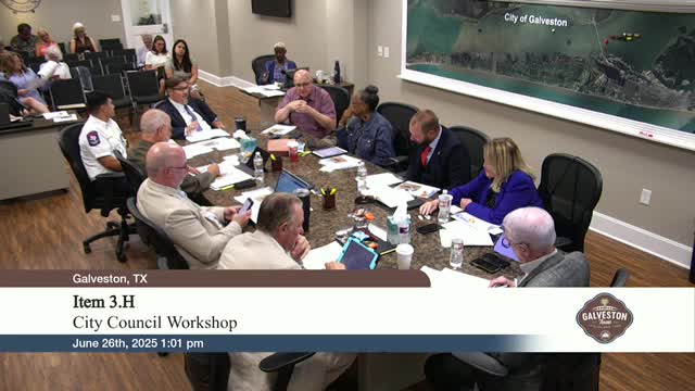 Galveston Council Discusses Overage Funds for Arts and Historic Preservation Organizations