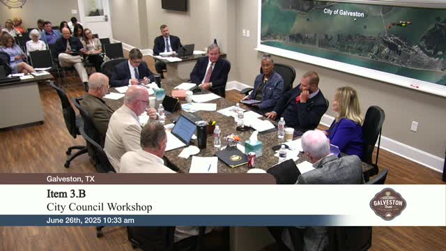 Galveston City Council Negotiates Rosenberg School Property Conveyance with GISD