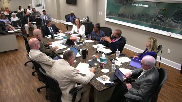 Galveston City Council reviews Stewart Beach Park master plan developer update