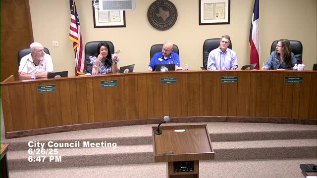 Taylor City Council discusses community concerns over proposed data center development