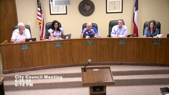 Taylor City Council holds public hearing on controversial data center plan