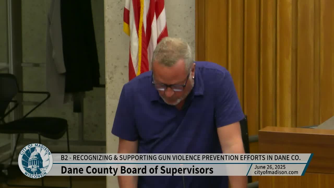 Dane County Board endorses gun violence prevention initiatives led by youth organizations