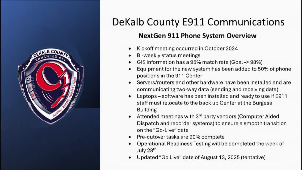 Emergency Services prepare for August 13 launch of new 911 dispatch system