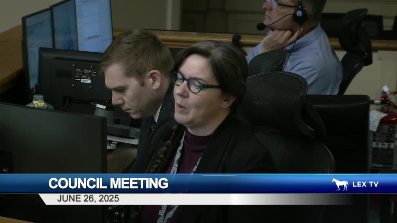 Lexington council approves 52 resolutions including park funding and public safety grants
