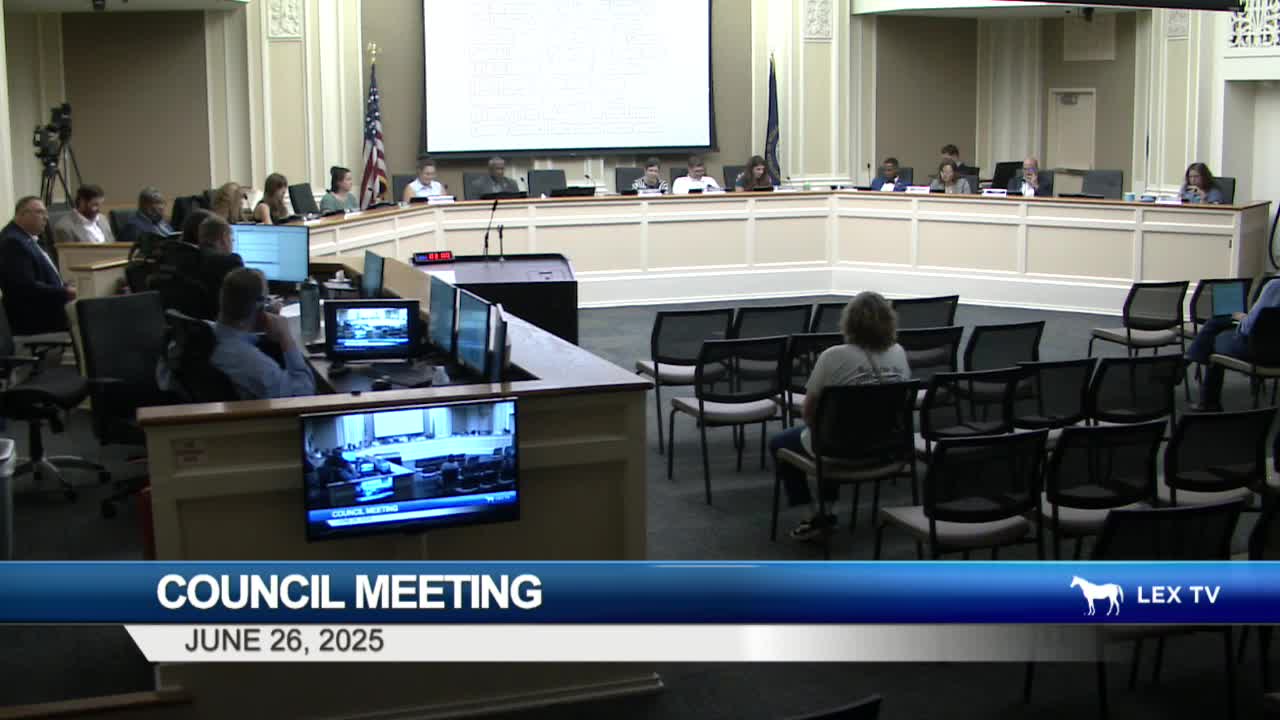 Lexington council approves recovery program and public art agreement