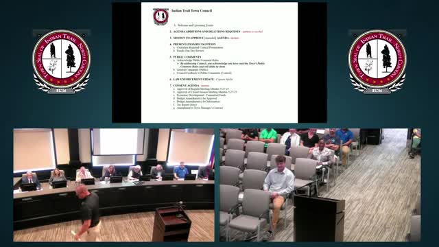 Indian Trail leaders oppose Senate Bill 205 impacting local development regulations