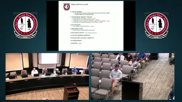 Indian Trail officials announce progress on Old Monroe Road widening project