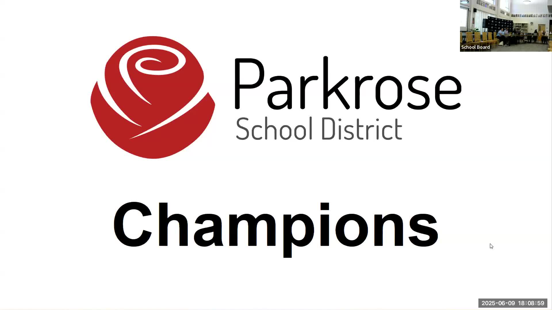 Parker's Middle School honors Renee Bray Marsh and undefeated basketball team
