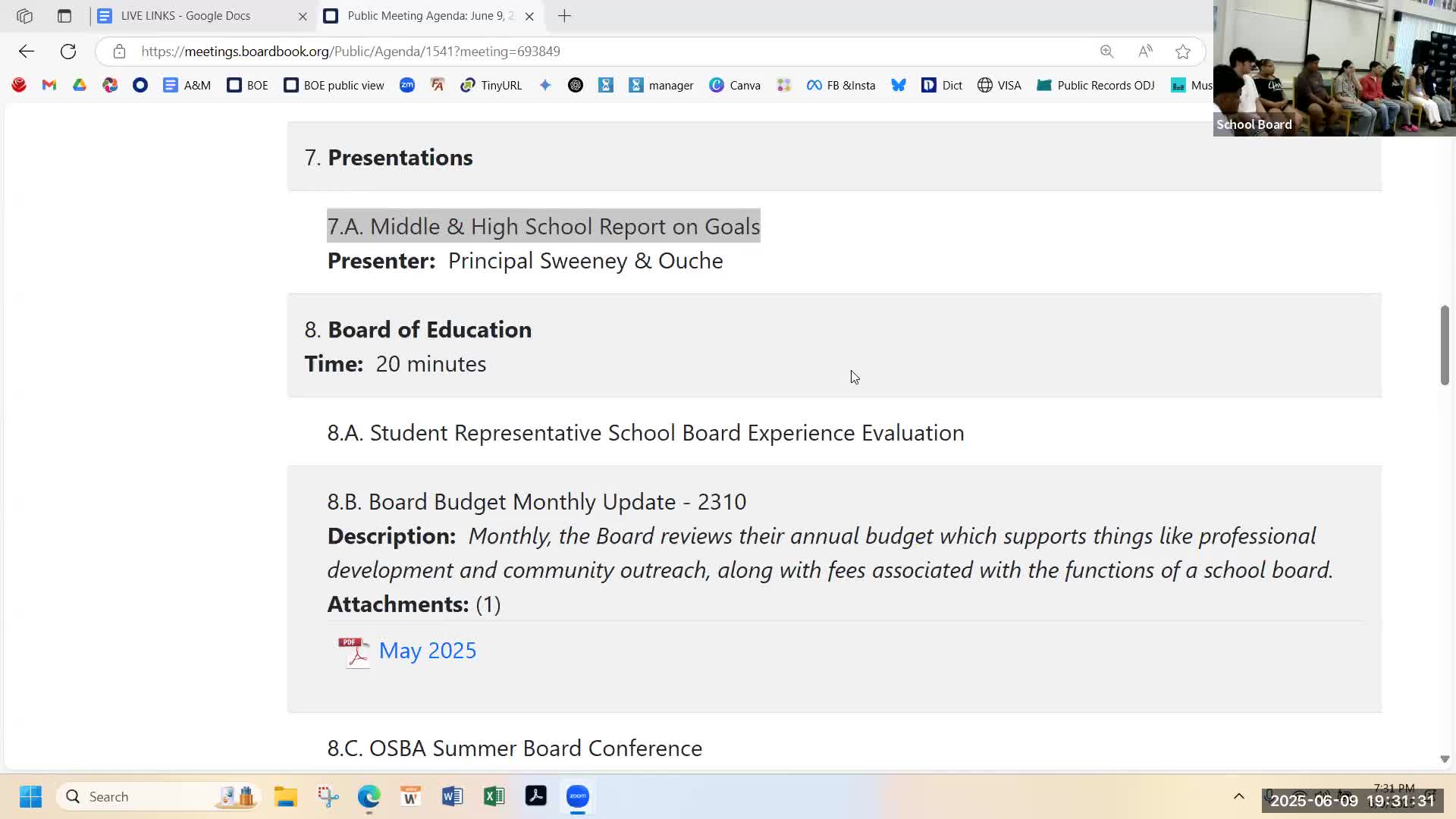 Parkrose School Board seeks feedback from student representatives on board experience