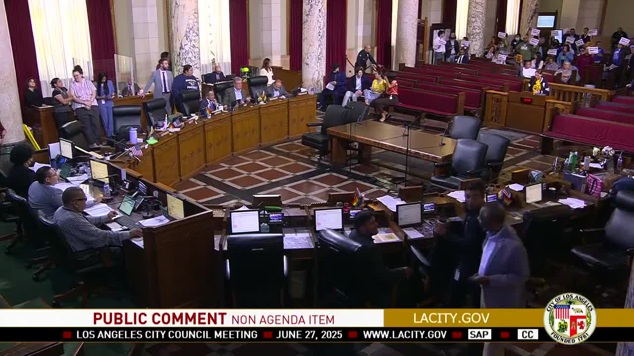 Council Members Address Financial Emergency and Vote on Community Fund Allocations
