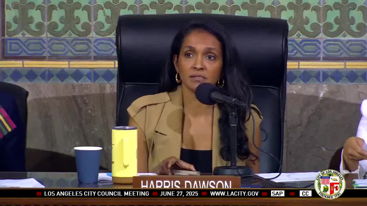 Community Members Discuss Tenant Challenges at Los Angeles City Council Meeting