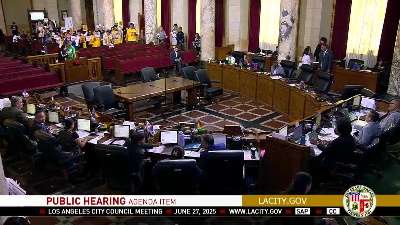 Community Advocates Urge Funding for Los Angeles' State House Housing Program