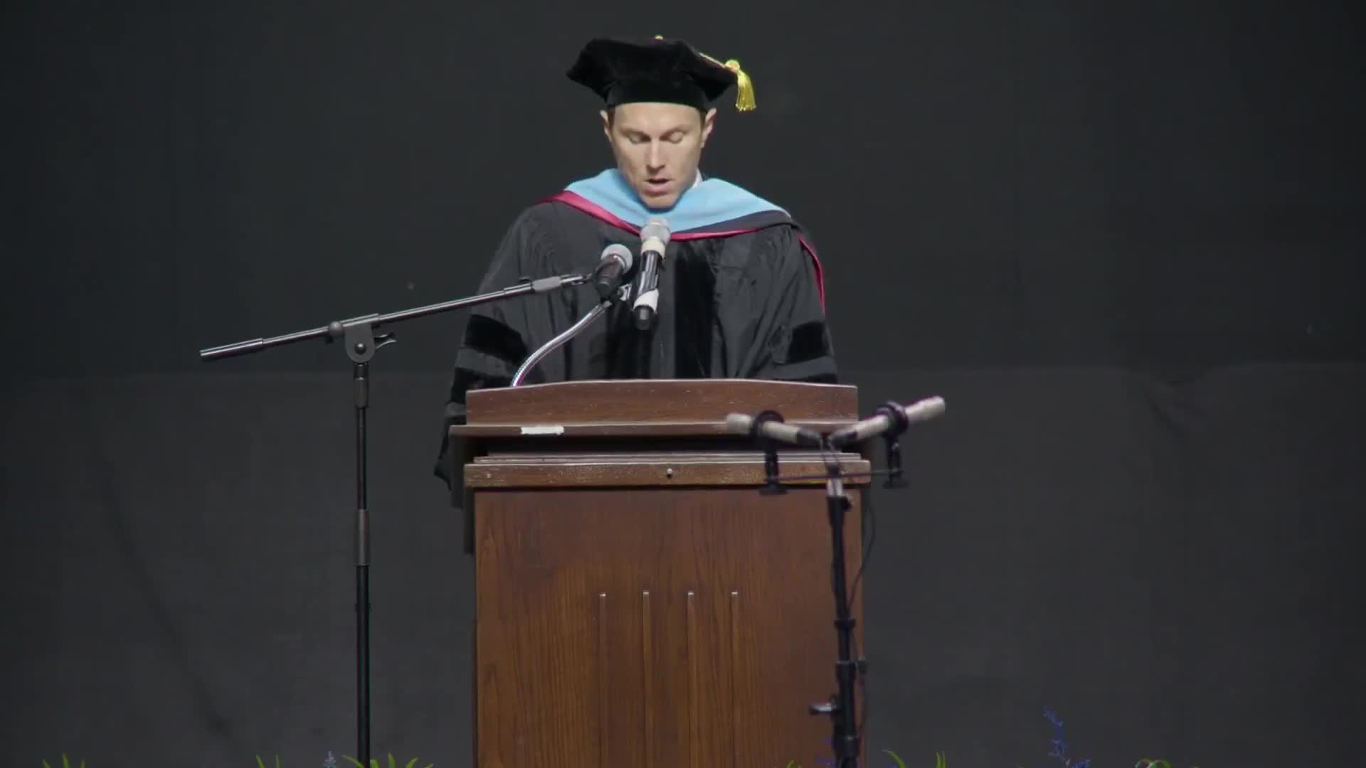 Rockville Center honors John Murphy at Southside High School graduation ceremony