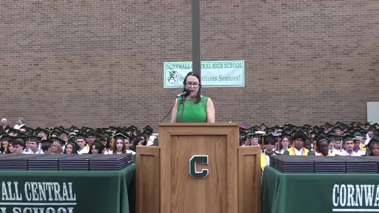 Joseph DeBold honors Cornwall Central students for impactful community service efforts