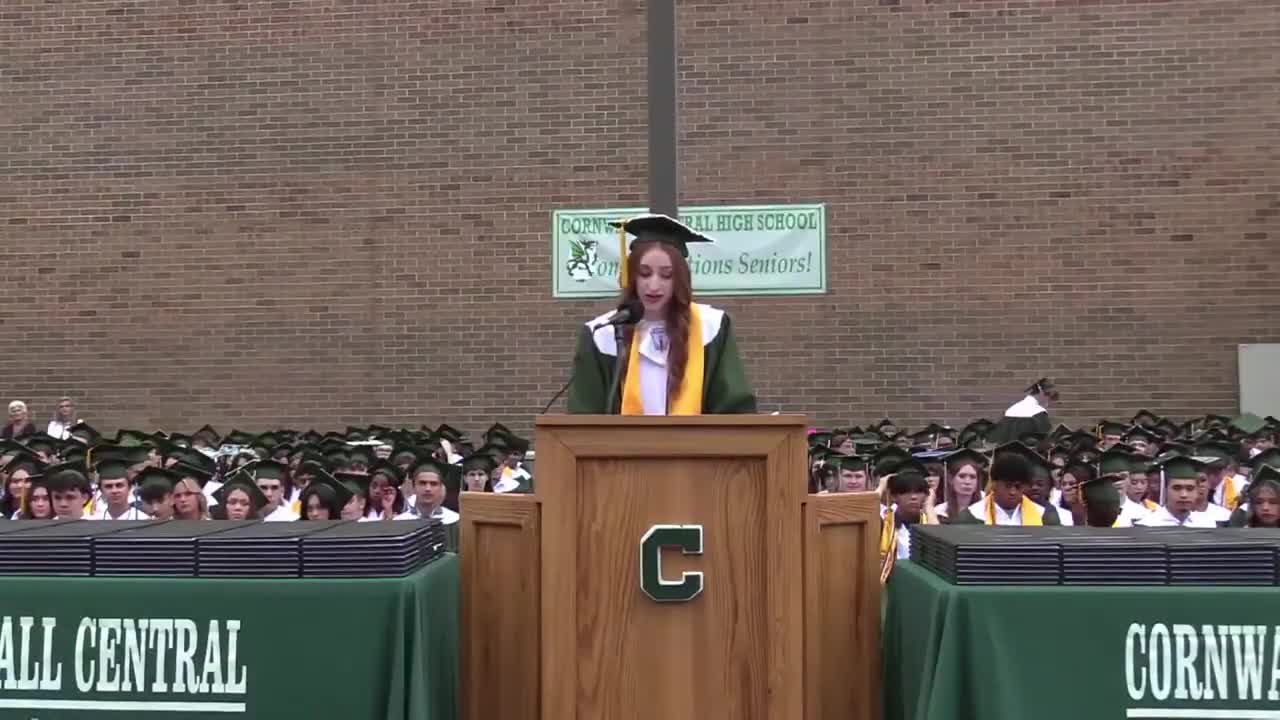 Cornwall Central High School celebrates Class of 2025 graduation ceremony