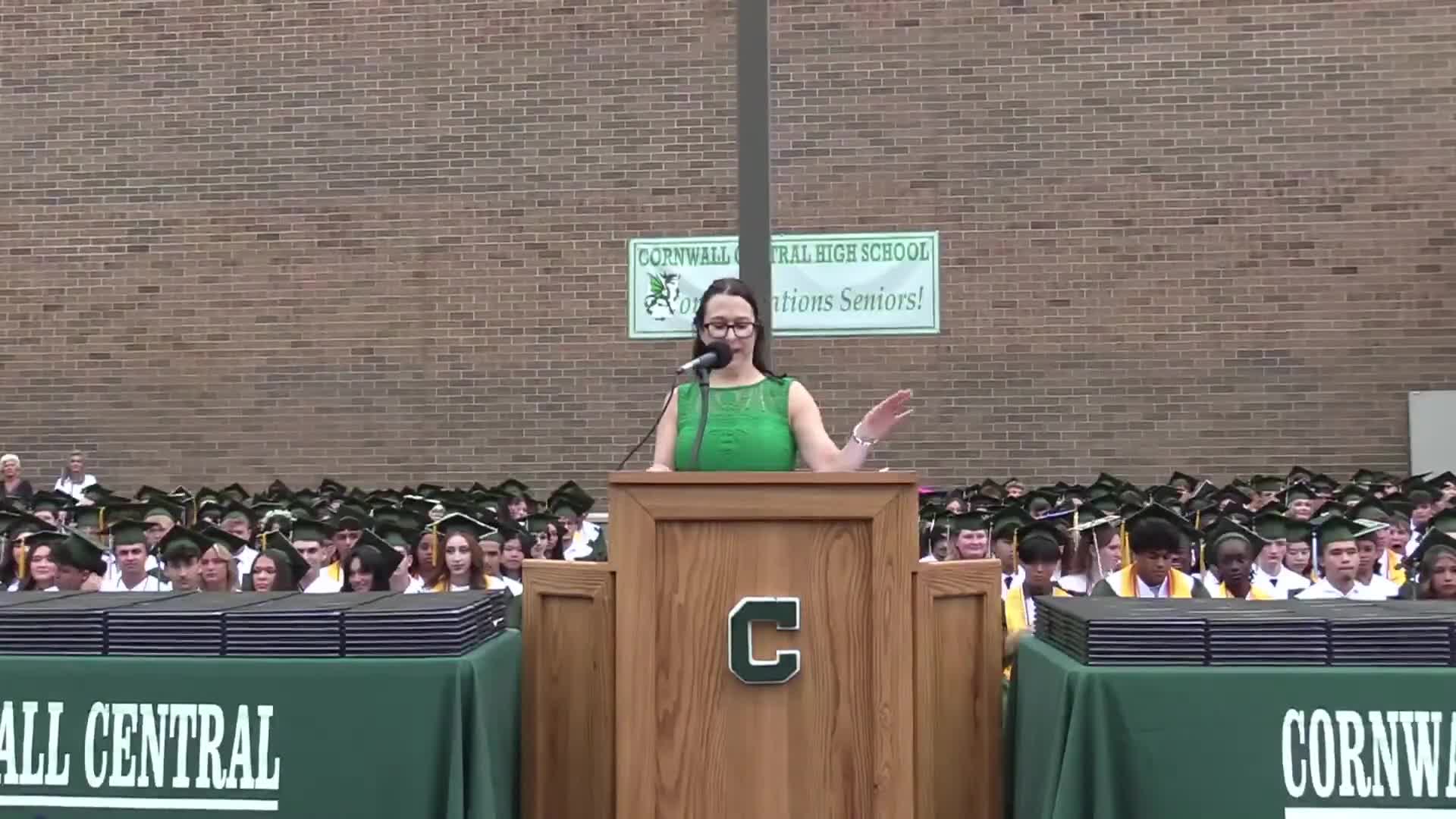 Cornwall Central honors five retiring staff during Class of 2025 commencement