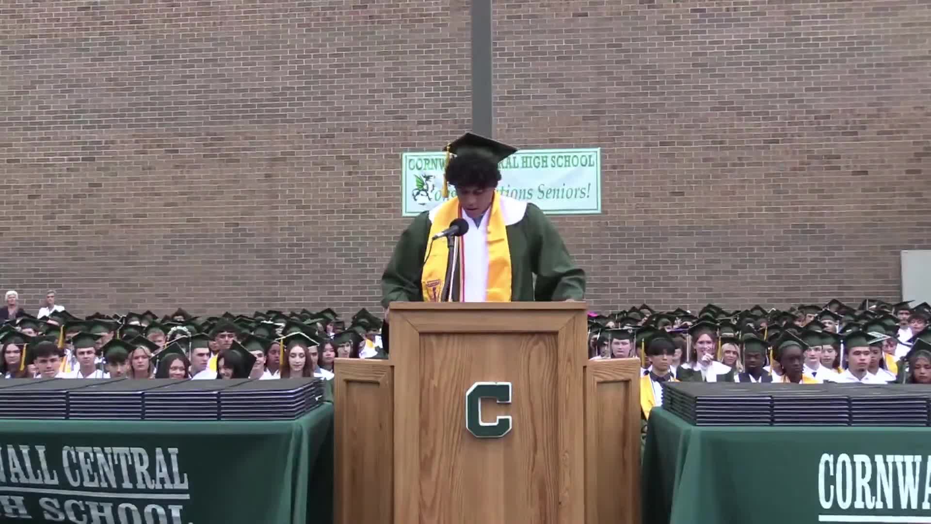 33 Cornwall Central seniors earn 200-hour community service endorsement