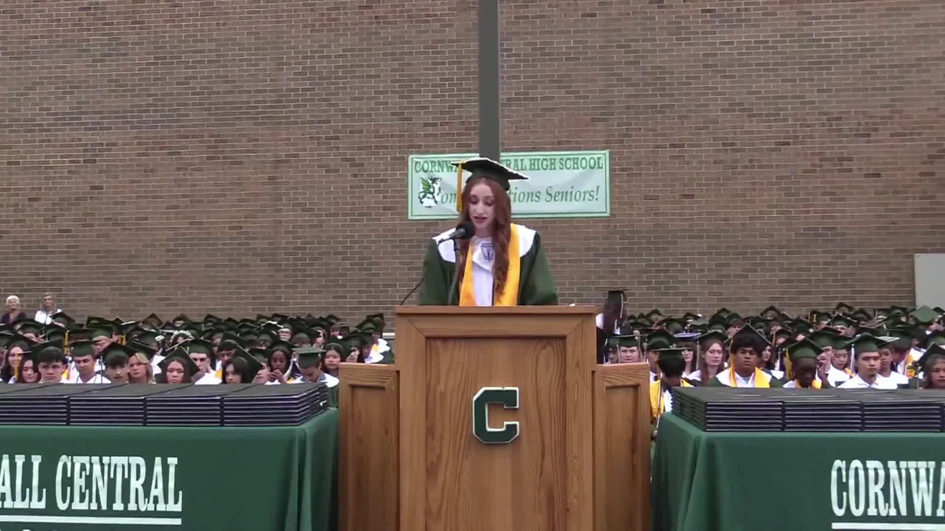 Cornwall Central High School celebrates graduation for Class of 2025