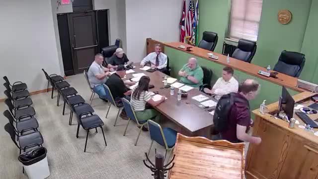 Consultant David Barrett outlines new regulations for short term rentals in Hocking Hills