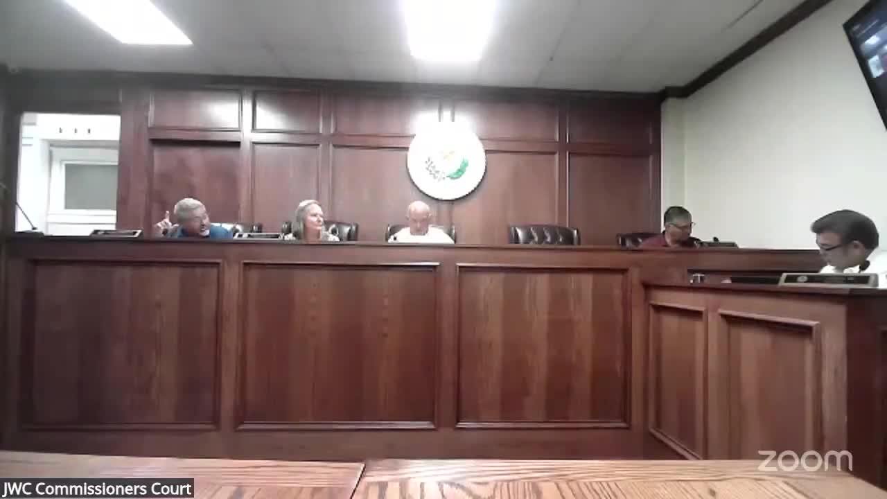 Resident: Jim Wells County submitted final paperwork for pedestrian connectivity project; decision expected in October