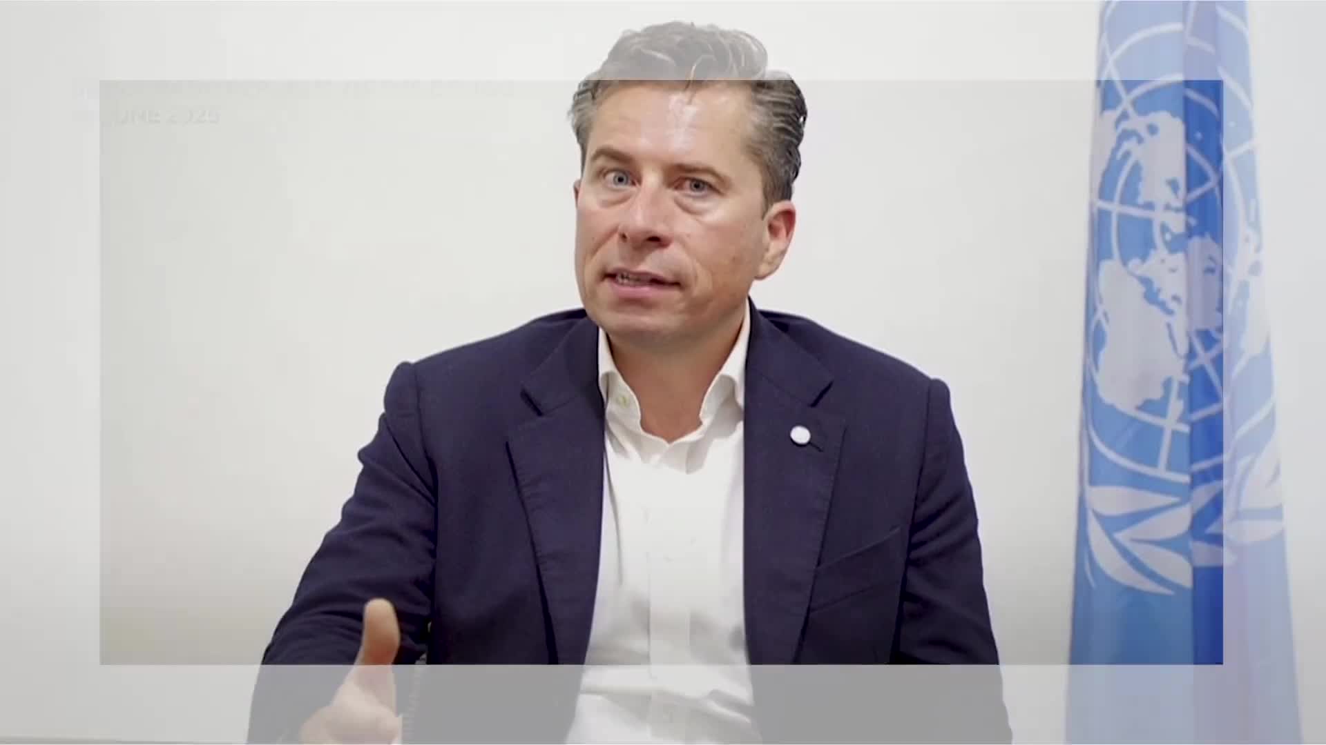 UN humanitarian leader calls for 1% defense spending to save 14 million lives