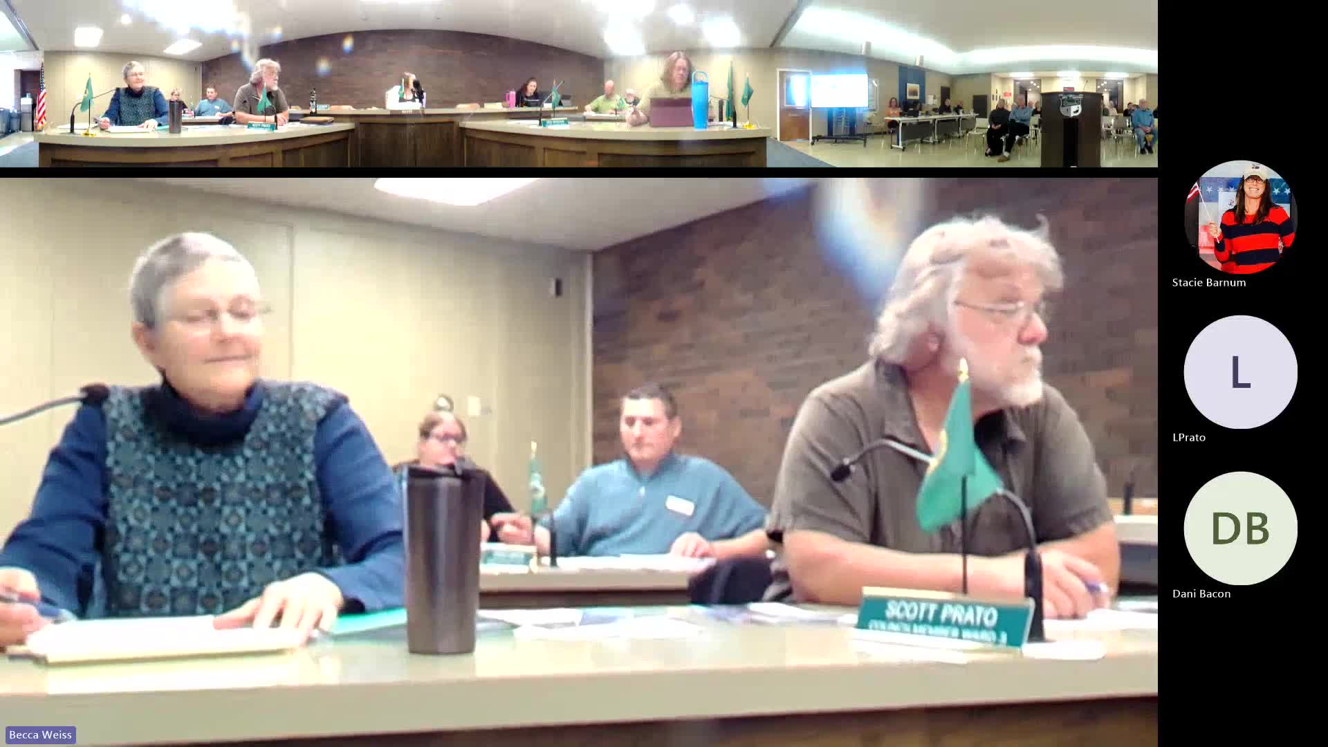 Council elects Josh Bacon as new council president in tight vote