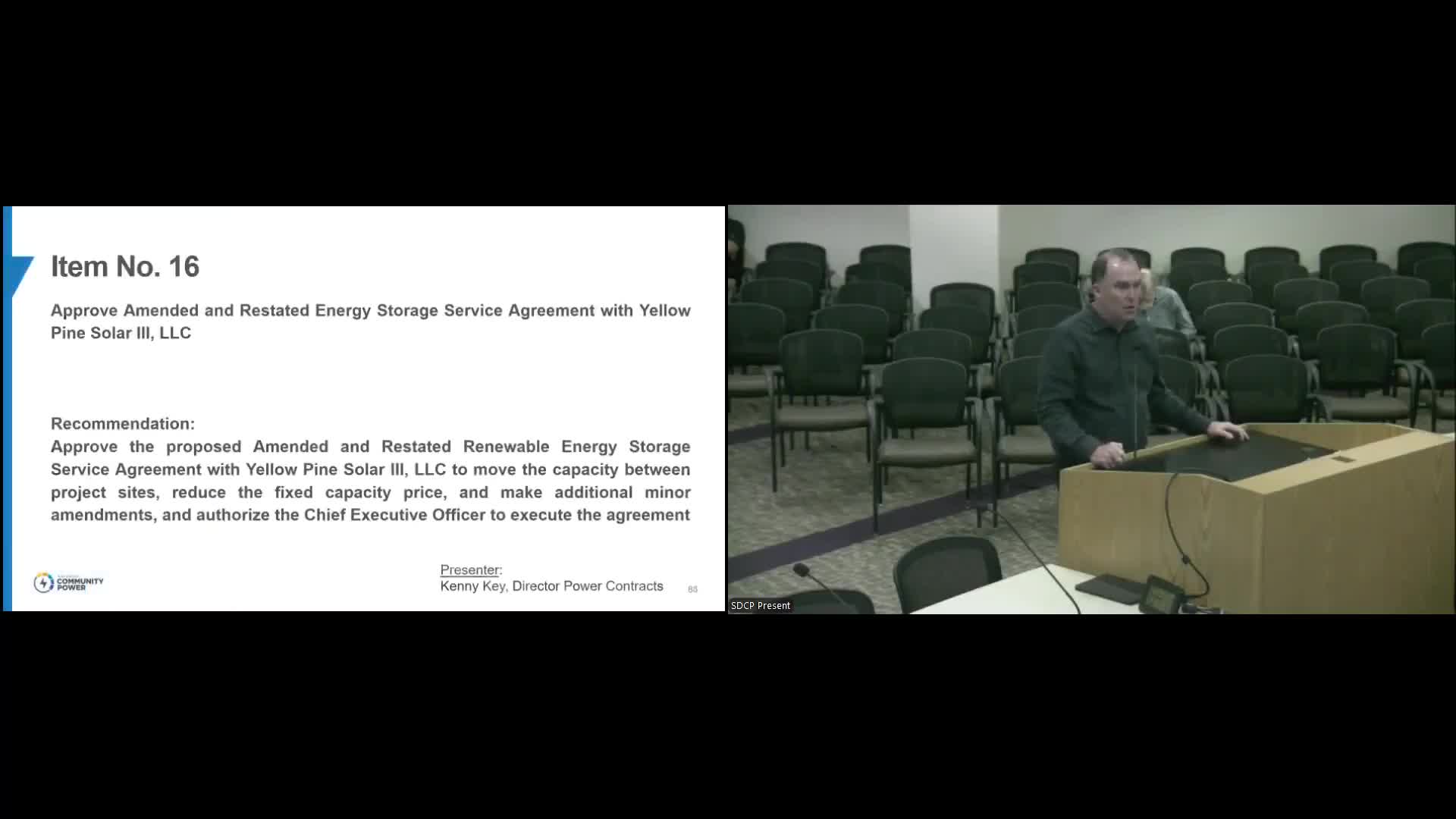 Board approves two energy storage contract amendments to preserve local capacity and resource adequacy