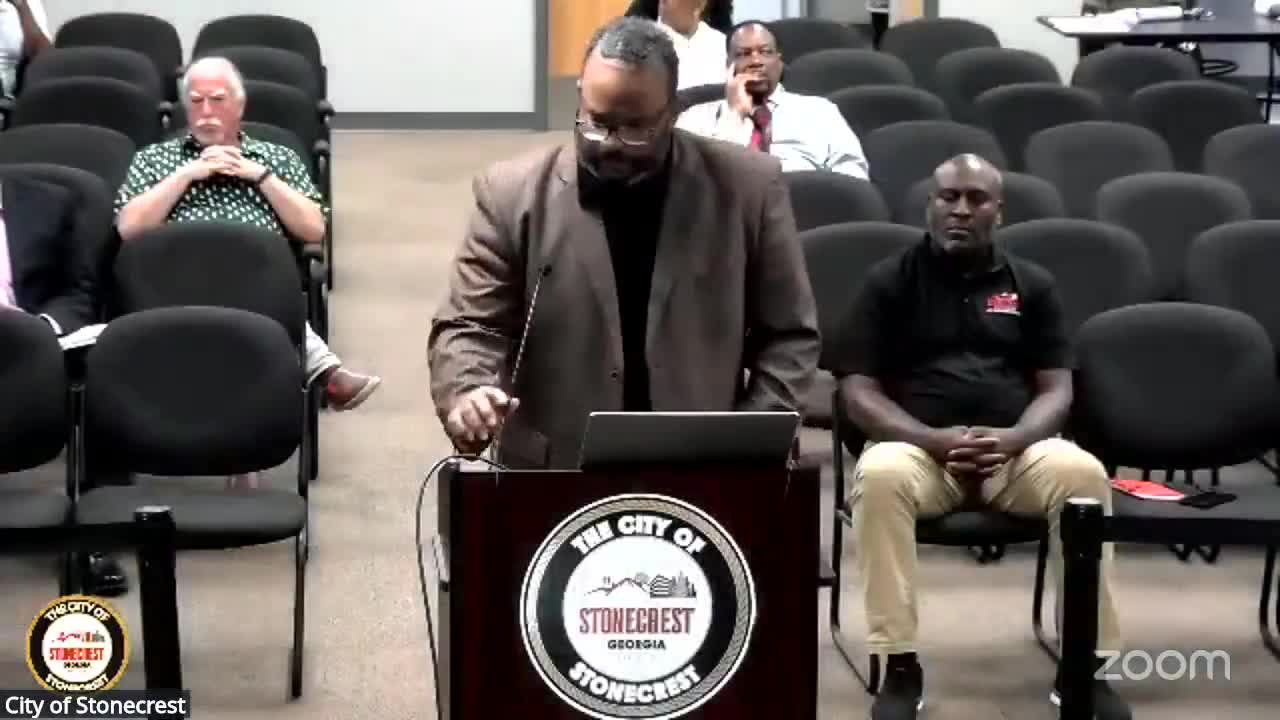 Stonecrest council adopts 2025 millage rate of 1.257 mills after public hearing