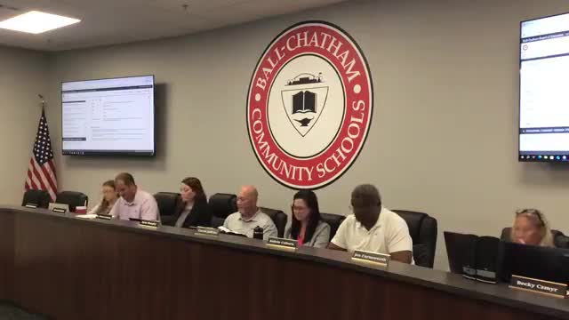 Ball Chatham board approves consent and personnel consent agendas