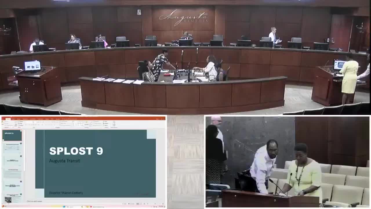 Transit director seeks SPLOST match money and a rebuilt Broad Street transfer facility to support electric buses and modernization