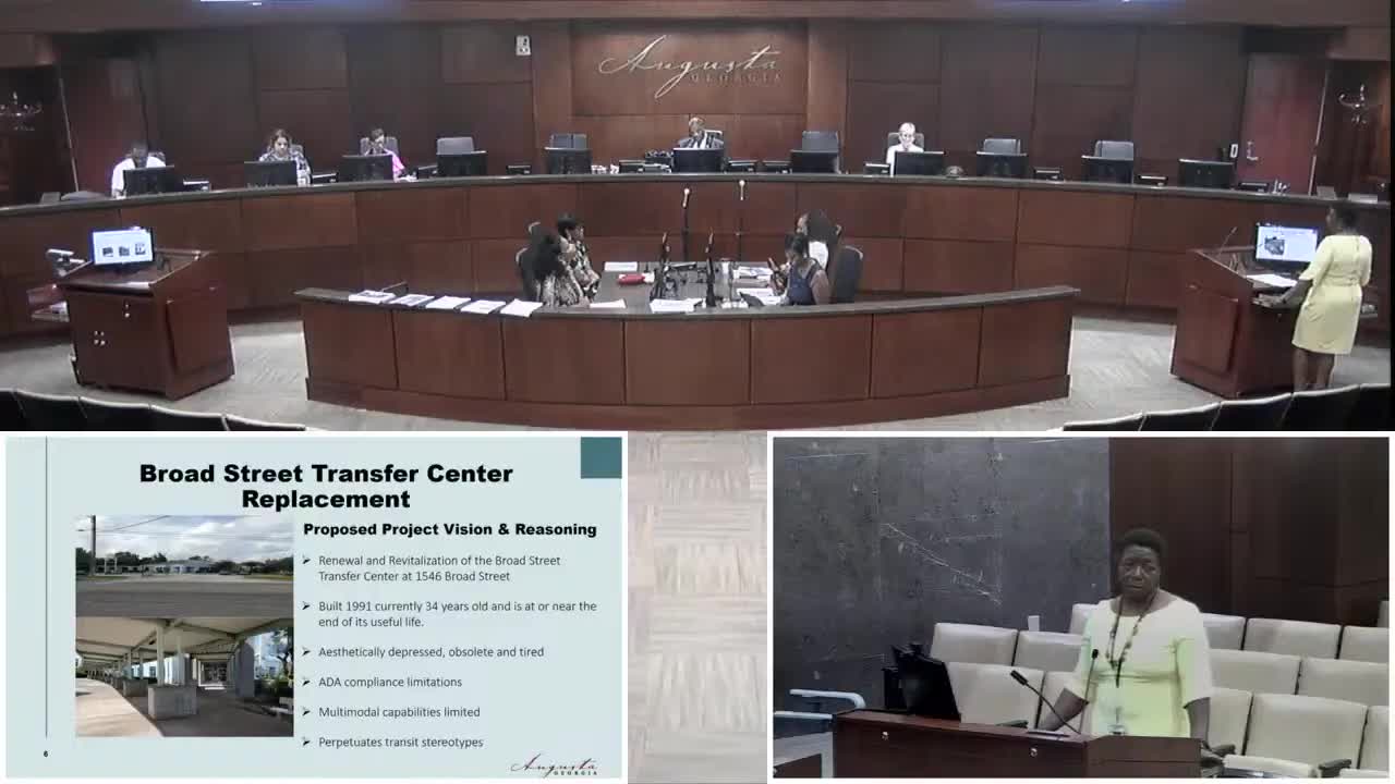 Augusta plans new transit hub at Broad Street to enhance community access