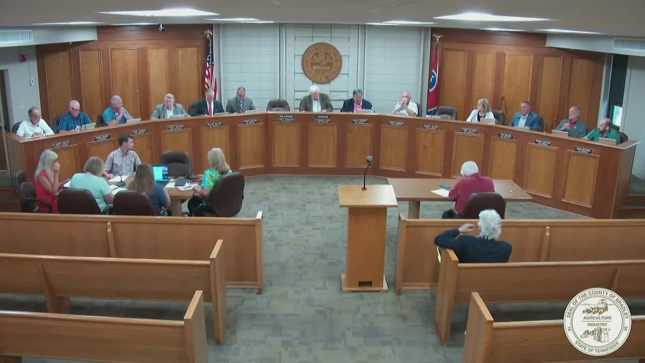 Bradley County Commission unanimously approves next fiscal year's budget without tax increase