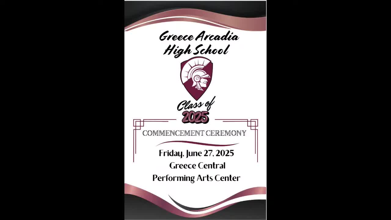 Arcadia High School celebrates 59th commencement with student-led Pledge of Allegiance