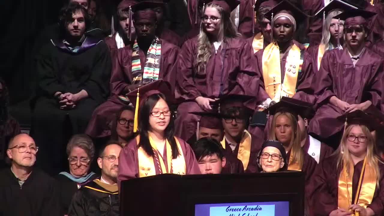 Graduation speaker encourages class of 2025 to embrace uncertainty and take risks
