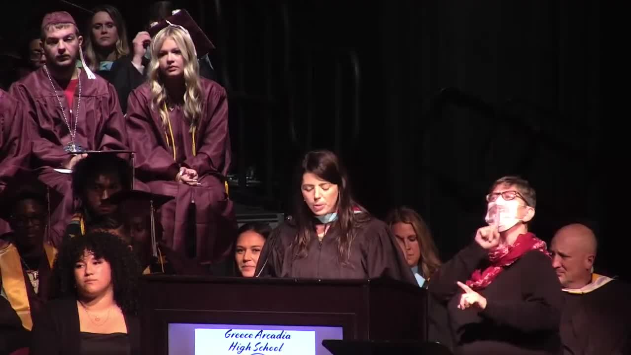Matt Lipinski delivers inspiring speech at class of 2025 graduation ceremony