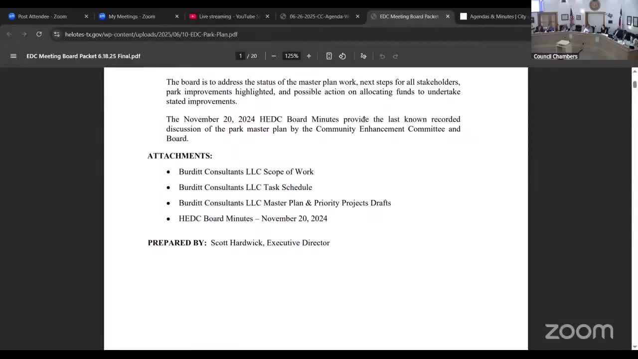 Helotes council directs EDC to prioritize parking, trails in preliminary fitness-park master plan