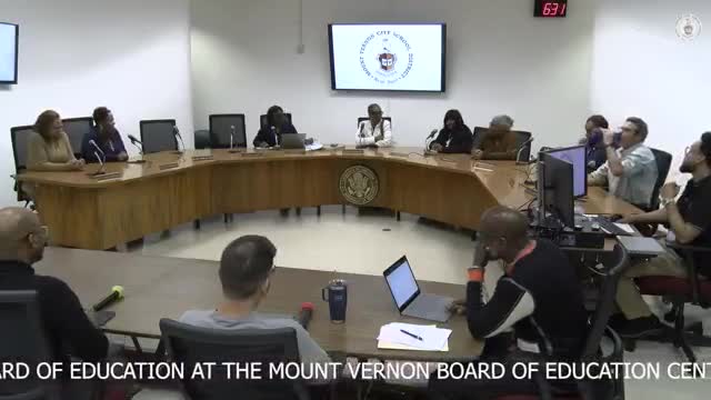 Mount Vernon City School District board enters executive session, announces it will not return to public meeting