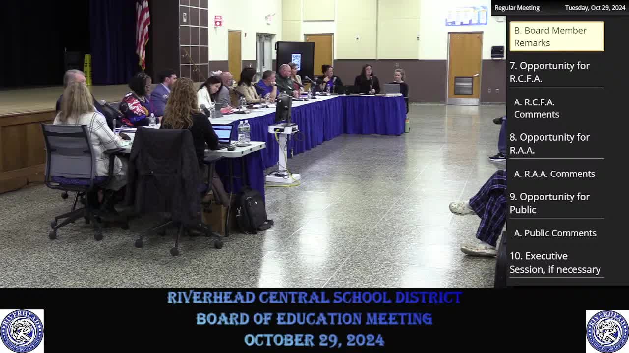 Riverhead leaders advocate for supportive superintendent amid education challenges