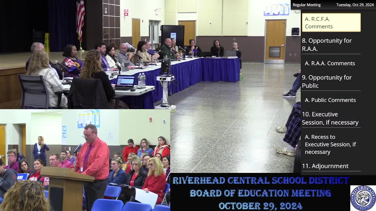 Riverhead Board begins search for new superintendent amid community concerns