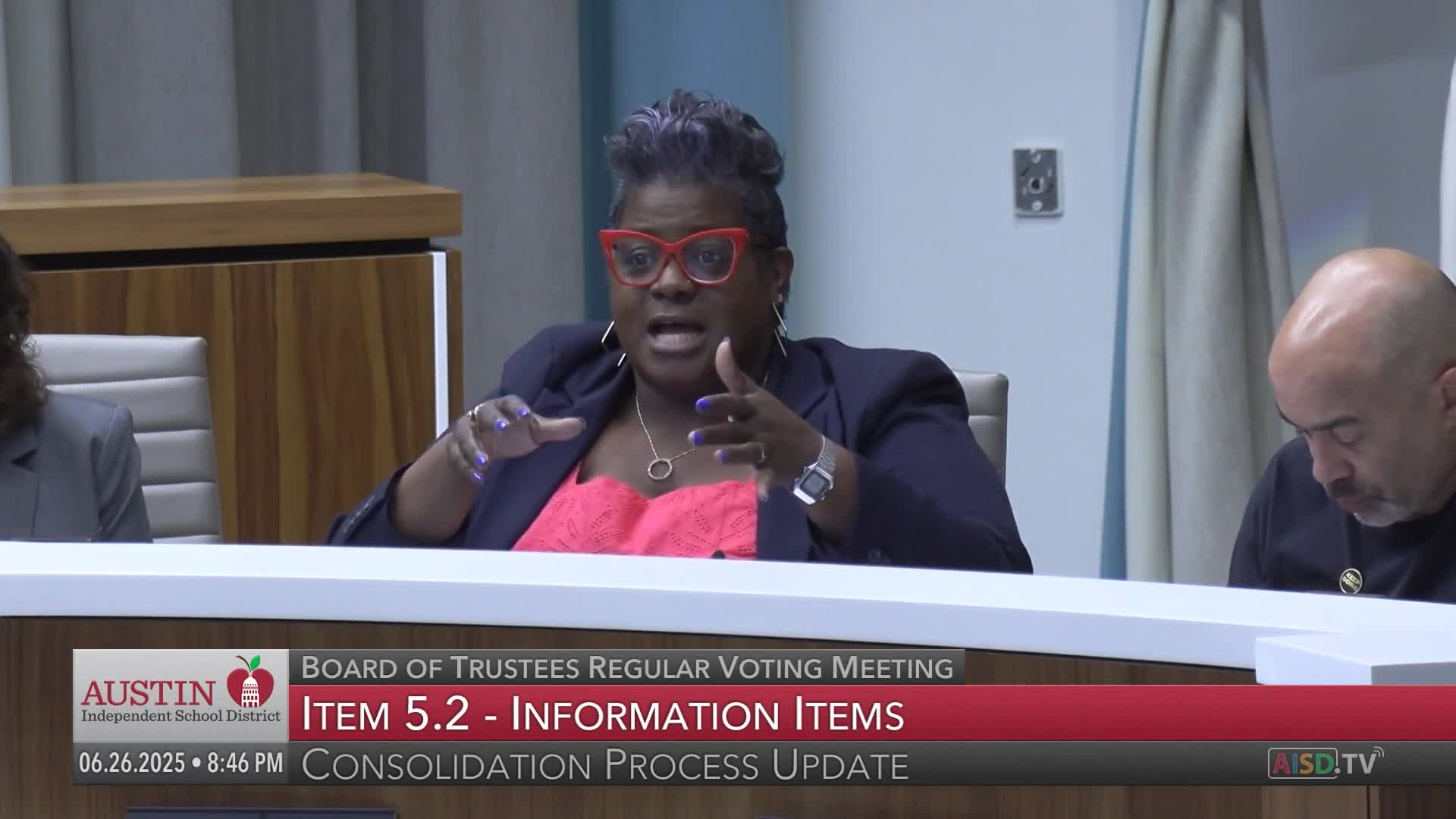 Trustees discuss equitable education and community engagement in Austin school reform