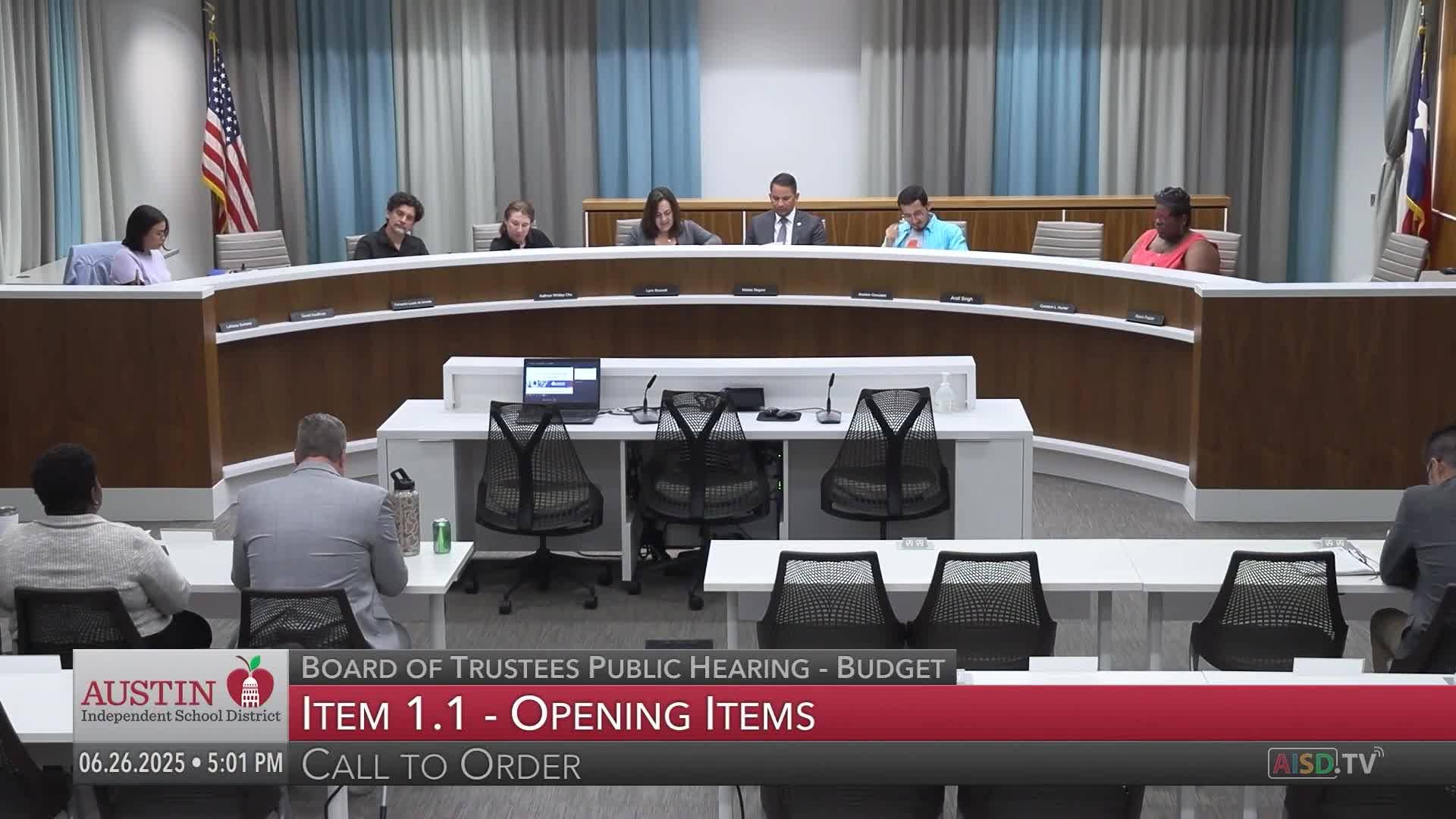 Austin ISD hears public testimony on budget and staff layoffs