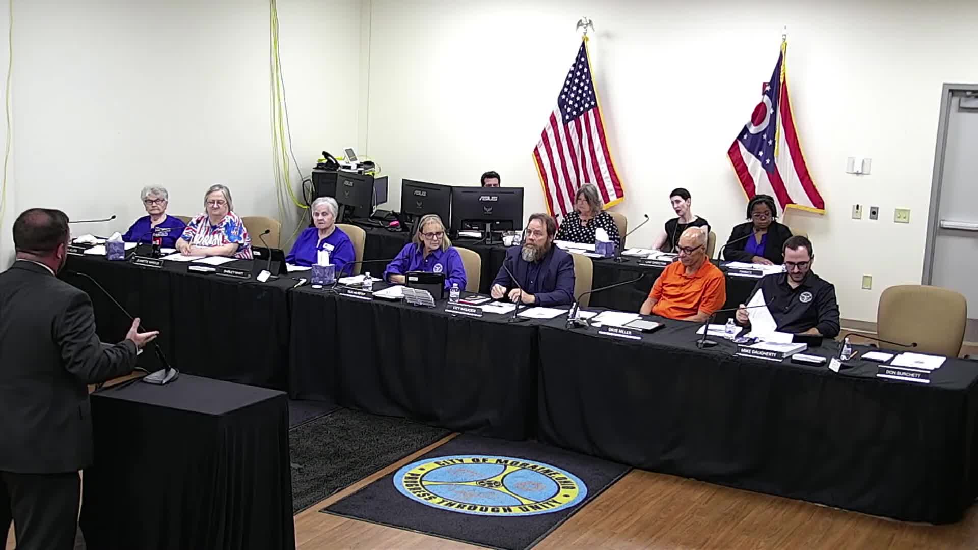 Moraine City Council approves 2025 resolutions on public safety and infrastructure