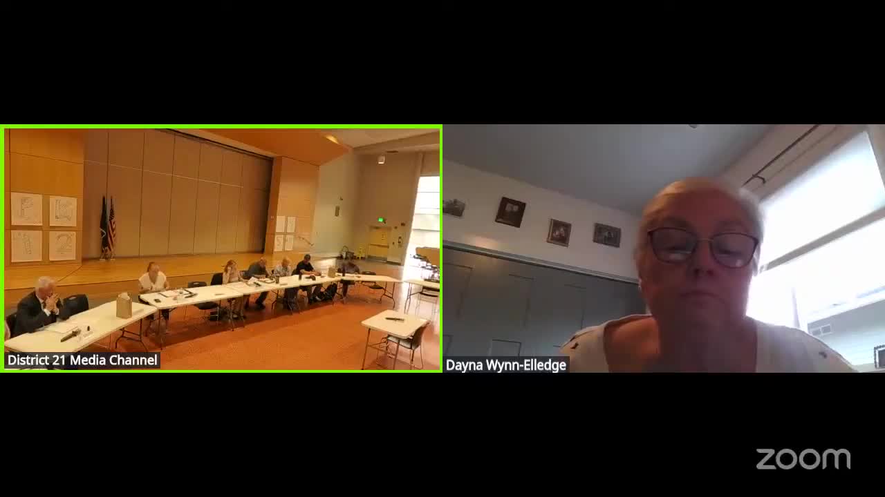 North Wasco County SD 21 board declines to delay reporting of non‑licensed hire; debate focuses on authority and timing