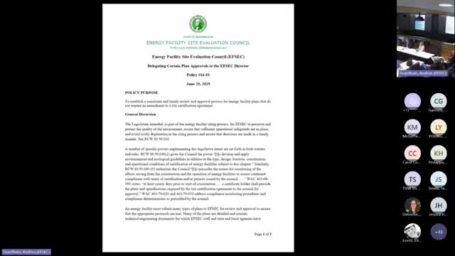 FSEC delays vote on delegation-of-authority update; staff to post tracked edits and return in July