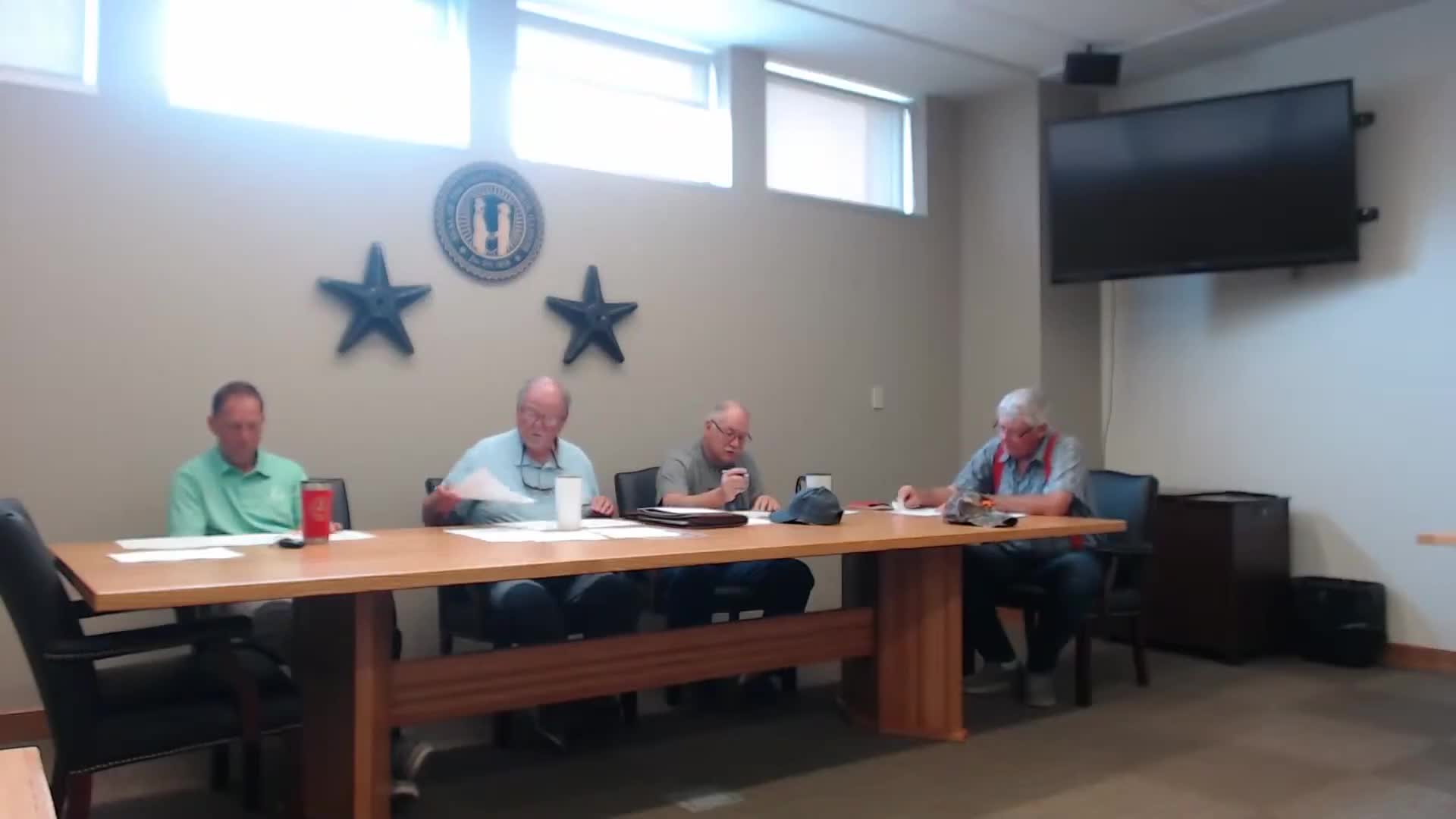 County board approves sheriff salary, reappointments, health board appointments and a pool permit