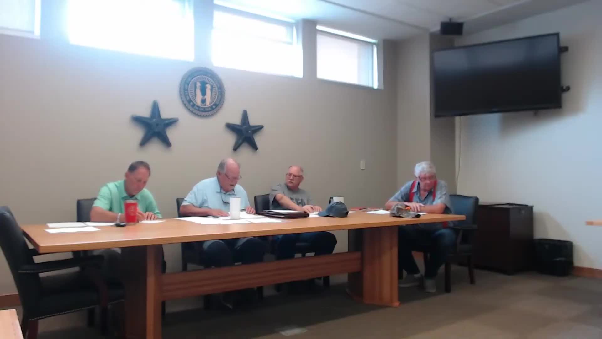 Officials briefed on downtown plaza fundraising; no county commitment made