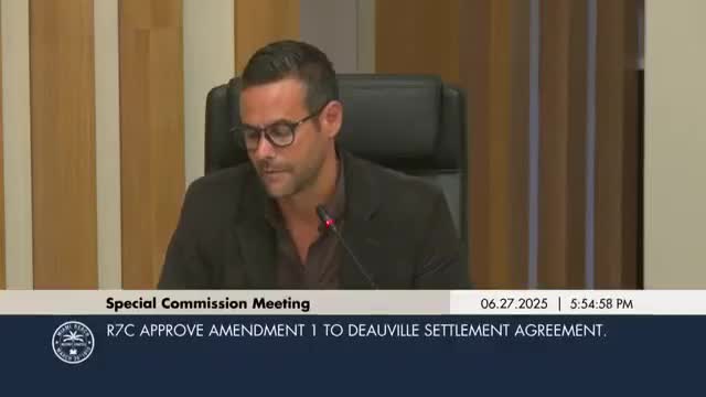 Miami Beach commissioners debate Deauville Hotel redevelopment and public benefits for North Beach