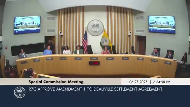Local business owners express support for Deauville project at city council meeting