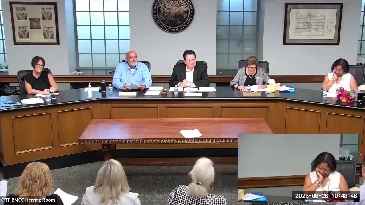 Commissioners approve contracts, change orders and resolutions including opioid settlement disbursements and levy placement